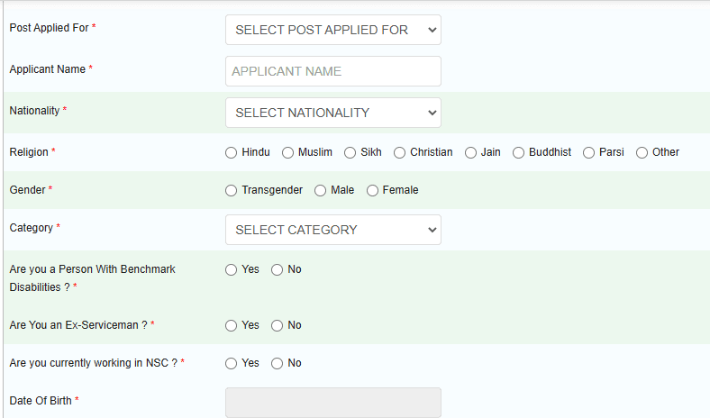 Rashtriya Biyane Mahamandal Bharti - राष्ट्रीय बियाणे मंडळामार्फत ऑनलाईन 188 जागांची 12वी, पदवीधर साठी नोकरी 3 Rashtriya Biyane Mahamandal Bharti form